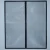 Import new magnetic door curtain fiber glass material fly screen magnetic soft screen door from China