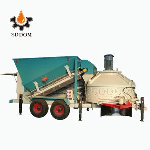 NEW MB1200 Small Mobile Concrete Batching Plants business industrial small manufacturing plant