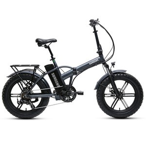 New Model Fat Tire Bike Beach Folding E Bicycle 20 Inch On Sale