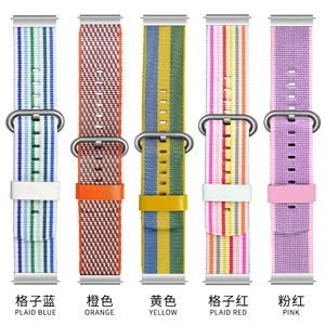 New Multiple color Woven Watch Strap,Watch Band/Watch Chain Watch Strap ,Nylon Watch Band for 38mm/42mm Watch