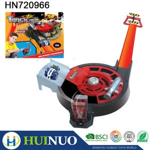 New product model plastic super emitter racing slot car track toy HN720966