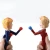 New Product Multi-functional Trump Doll Pen Electronic Funny Talk Fight Boxing Stress Relief Toy Ballpoint Pen For Sale