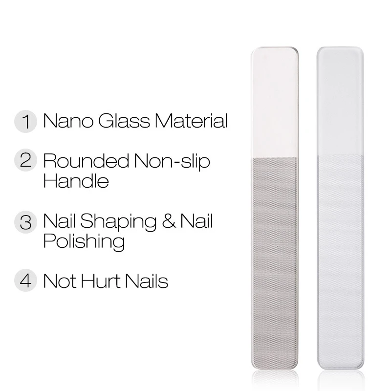 New professional polishing and manicure tools nano-glass nail file