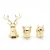 Import New released luxury metal Animal head cap high quality  Moose/deer head perfume bottles cap from China