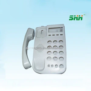 New shell case of wifi sim card desk phone/ 4g lte fixed phone with inbuilt battery and sip