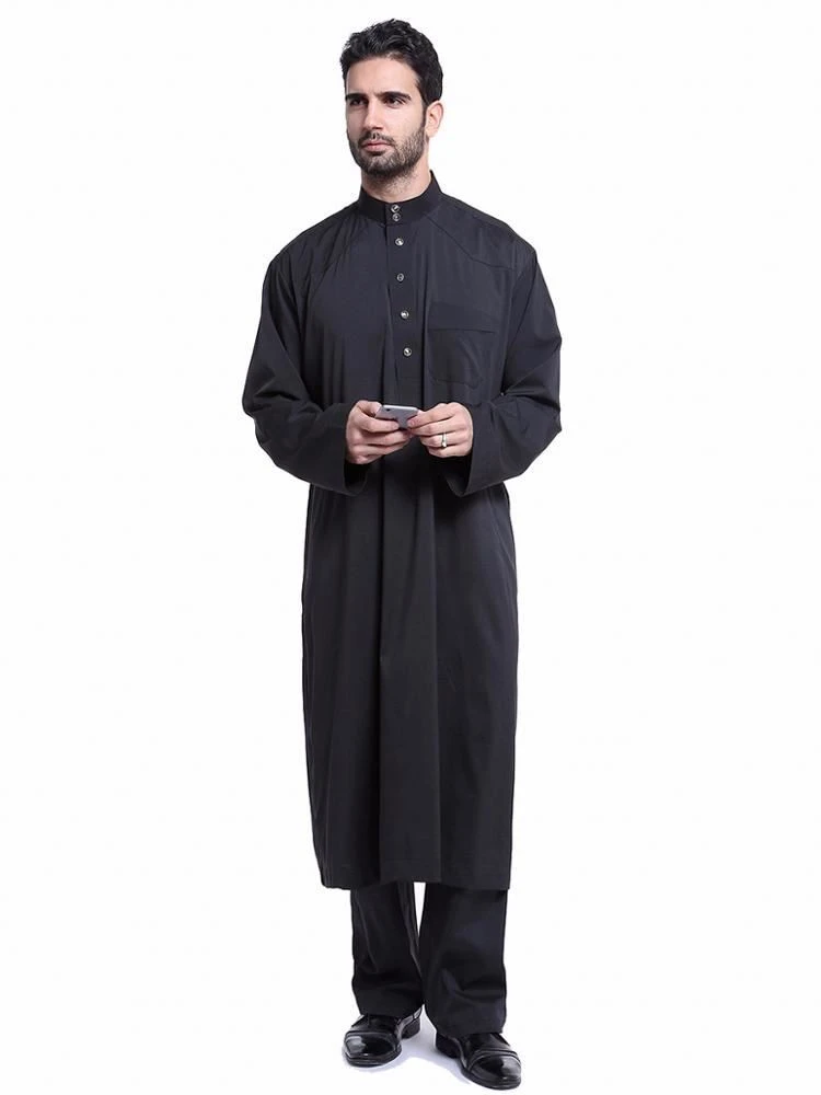 New Style 2021 Islamic Clothing Muslim Abaya Arab Kaftan Jubba Designs for Men