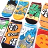 new style cartoon anime Goku cotton ankle socks women hot sale amazon socks