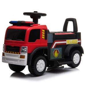 New Style  Electric  Ride On Car Battery Operated  Red electronic fire truck cheap ride on fire trucks