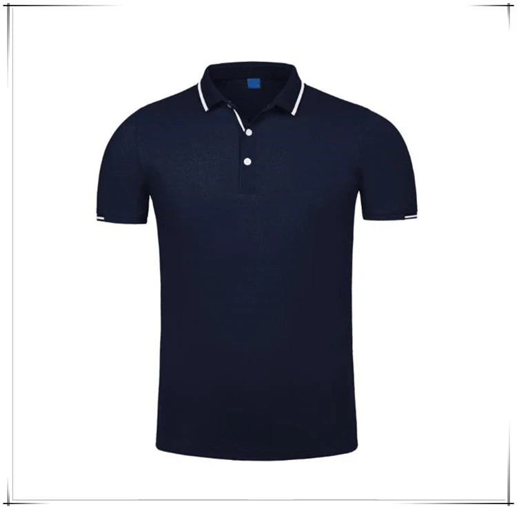 New summer casual Polo shirt men short sleeve harmony quick dry solid small collar  embroidery Keel fit Isfahan