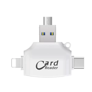 New Trending  Magnetic Card Otg Reader USB 2.0 Multi-function Card Reader Writer for mobile and Pc