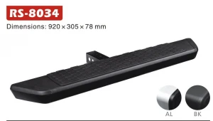 Newest Design Hot Sell Style Universal Car Accessories Trunk Rear Hitch Side Step Rear Running Board