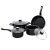 Import Newest product stainless steel cookware set 13pcs Frying pan cookware sets on sale nonstick Fine iron cookware sets non stick from China