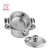 Import Newest Promotion Cooking Pot Set Cookware 12 Pcs Stainless Steel Cookware Set from China