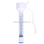 Nice Quality Floating Pool Thermometer  Accessories Large Pools Round White Thermometer Solar Bear Pool