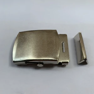 Nickle plated Military Web Belt Buckle  with Good price