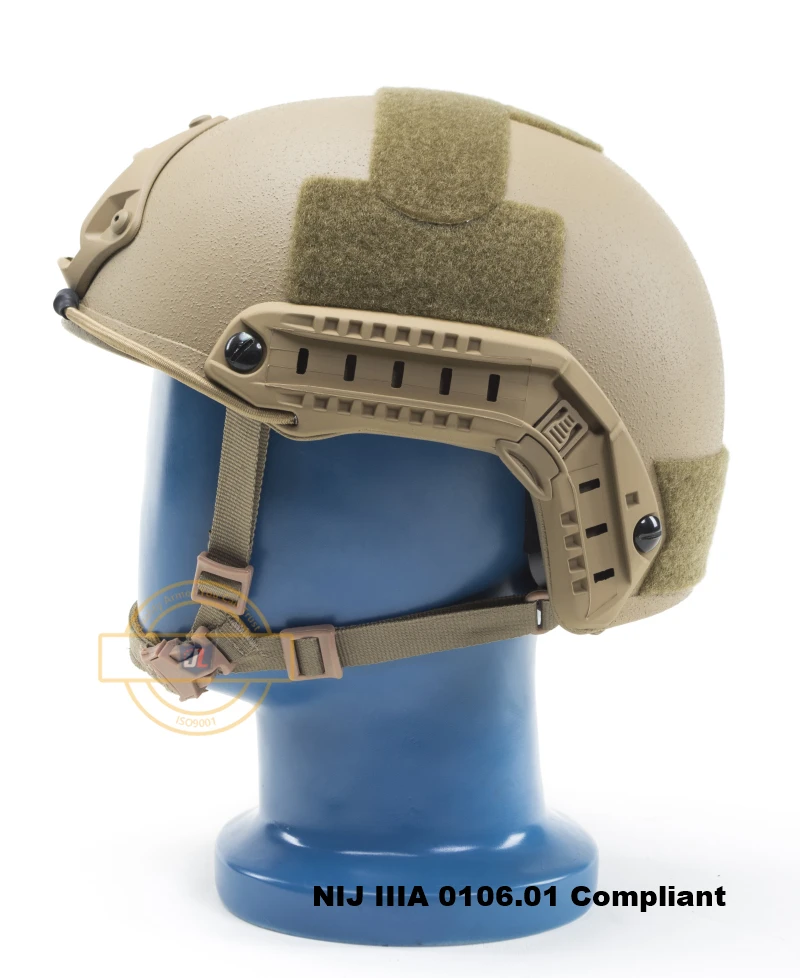 NIJ IIIA CB OPS Core FAST Imported Aramid Bulletproof Helmet NIJ 3A Bullet Proof Helmet Ballistic FAST Helmet OCC Dial Liner