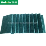non-abrasive scouring pad dish washing scouring pad