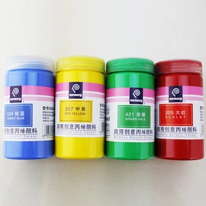 Non-Toxic hot sale high quality 300ML glossy acrylic paints for artists