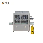 Npack Automatic Food Oil Filler Sunflower Oil Bottle Filling Machine