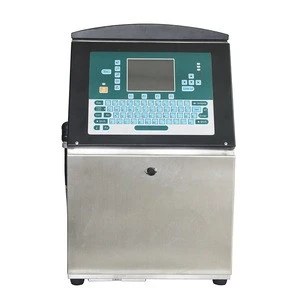 NY-1830 Logo Batch Bar code Expiry Date Inkjet Printing Machine for Sticker Label Flex Plastic Cup Mobile Cover