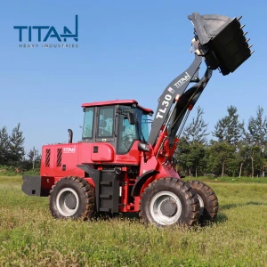 OEM Manufacture Titanhi Compact Loaders 3t Front Loader With Comfort Seat Make Operator Easy To Work