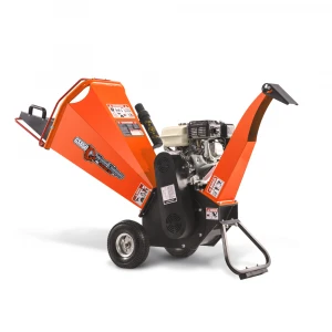 OEM Manufacturer Direct Sale Austter 6.5Hp Gasoline Engine Powered Small Drum Wood Chipper Machine