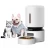 Import oem wholesale automatic smart dog cat pet feeder automatic pet feeder dog from China
