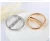 Import Office Lady Korean style metal circle shape Circular gold and silver hairpins from China