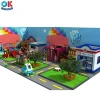 OK Playground Newest Role Playing Game Equipment Indoor Soft Playhouse For Kids
