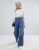 Import Organic Cotton A-Line Wide Leg Denim Jeans Women from China