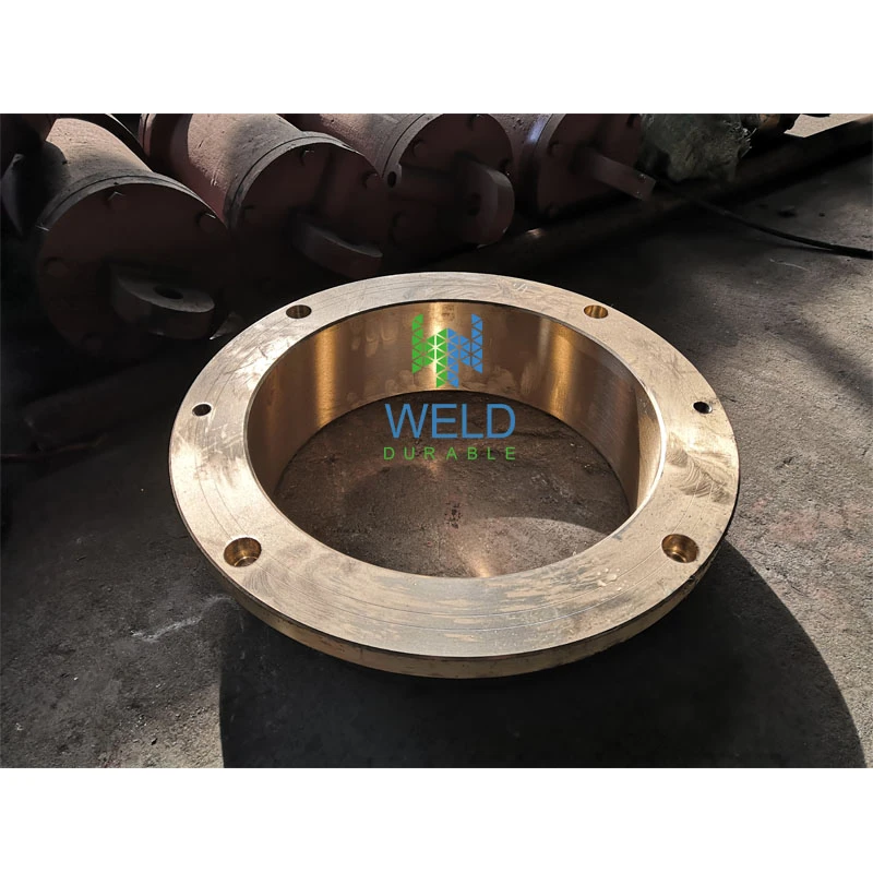 original foundry OEM high density customized durable abrasion resistant large sand cast copper sleeve bushing brass alloy
