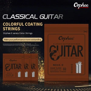 orphee classical guitar kit strings, coated strings classic guitar musical instrument