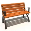 Outdoor park flat bench Patio Benches