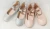 Import party dance princess silver enchanted glitter leather ballet flat cute baby kids wedding shoes from China