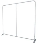 PDyear exhibition 10ft custom logo printed tube pillow case banner stretch trade show backdrop tension fabric wall display