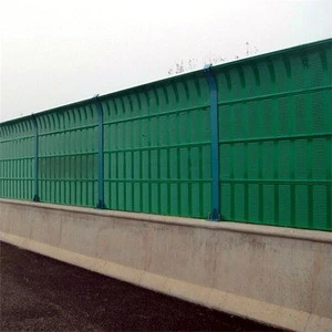 perforated metal sheet for sound barrier/highway noise barrier/sound wall