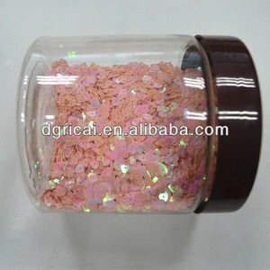 Pink Embroidery Sequins Spangle