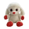 Pink Fabric 9cm Sponge Ball Llama Plush Baby Toy with Embroidery