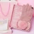 Import Pink girl heart scarf and thermos box set gift set for women from China