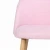 Import Pink Modern Design Dining Chair For Cafe Chair/Cheap Wholese Price Dining Chair from China