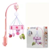 Pink Rabbit Musical Crib Mobile Baby hanging toys