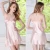 Import Pink valentine silk-like babydoll lingerie sexy nighty girl 3116-3 from China