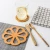Import Placemats Insulation Anti-Scalding Table Decoration Kitchen Dining Bar Accessories Table Wood Cup Mat Dish Bowl Mat from Hong Kong