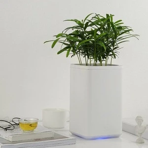 PlantsWord-2 Flower Talk smart watering flowerpot sensor automatic watering pots resin pots creative succulents pots