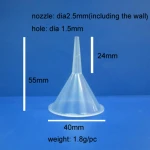plastic mini perfume funnel