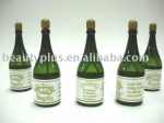 Plastic mini Wedding favor bubble champagne bottle toys