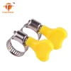 Plastic Pipe Clamps Clips Stainless Steel Hose ClampsWith Butterfly Key