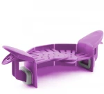 Plastic Retractable Kitchen Snap N Food Strainer Clip Pan Drain Gadgets Colander Draining Tools All Pots And Bowls