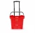 Import Plastic shopping handling basket PP Material baskets with handles wheels from china from China