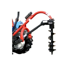 Pole Digging Machine /Earth Auger Mounted By Excavator HD250 For Tree Planting